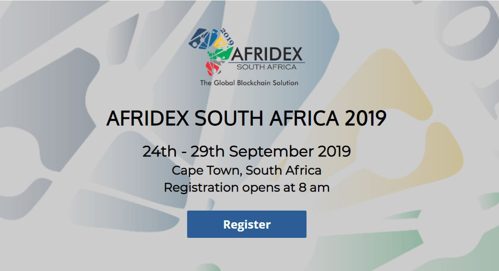 Afridex 2019 – The Global Blockchain Unity Conference in Africa