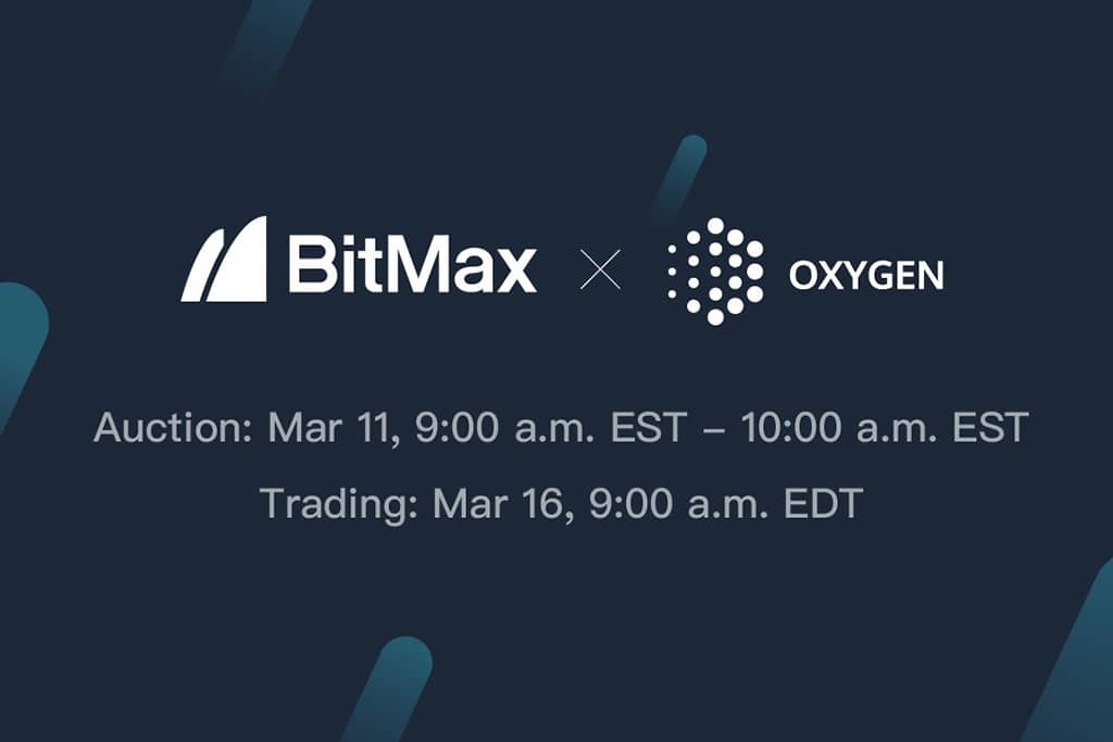 Oxygen Protocol to List OXY Tokens on BitMax