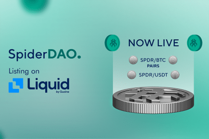 SpiderDAO’s $SPDR Token Listed on Liquid Exchange