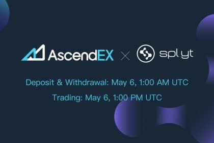 SplytCore Listing on AscendEX