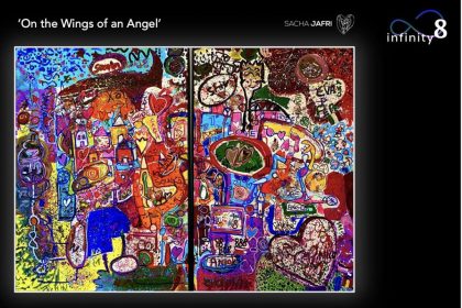 Infinity8.io and Sacha Jafri Makes NFT History at amFAR 2021