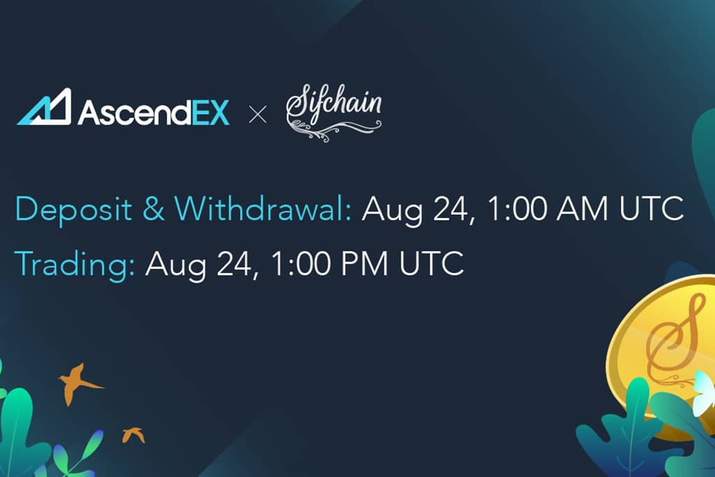 SifChain Lists on AscendEX
