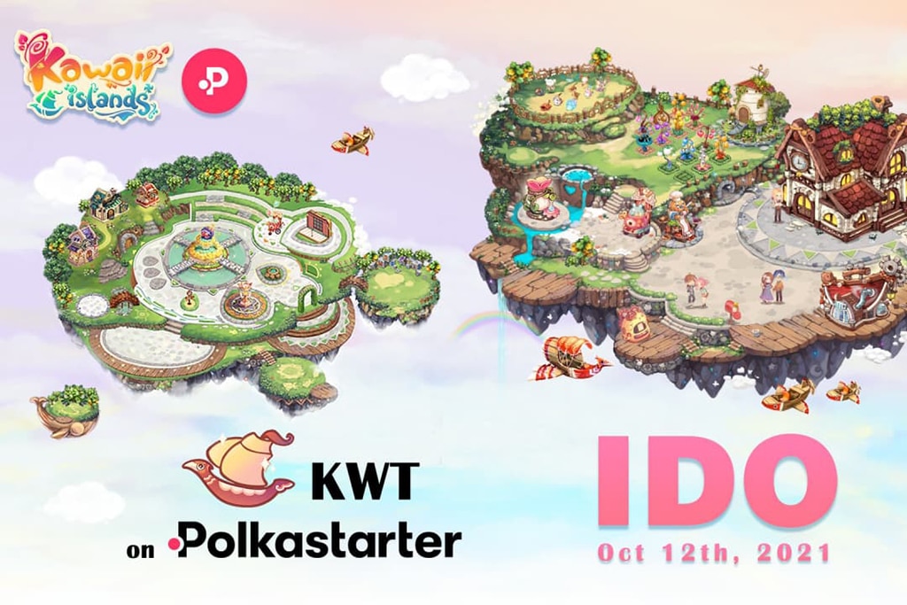 Kawaii Islands Taps Polkastarter for Its KWT IDO on October 12