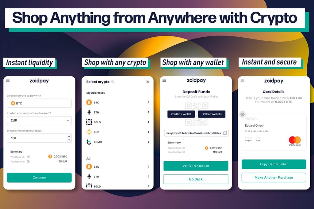 ZoidPay Chrome Extension Lets Shoppers Buy with Crypto on Amazon, eBay and 40M+ Online Retailers