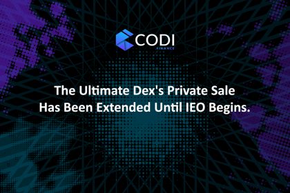 CODI Finance Announces Upcoming IDO