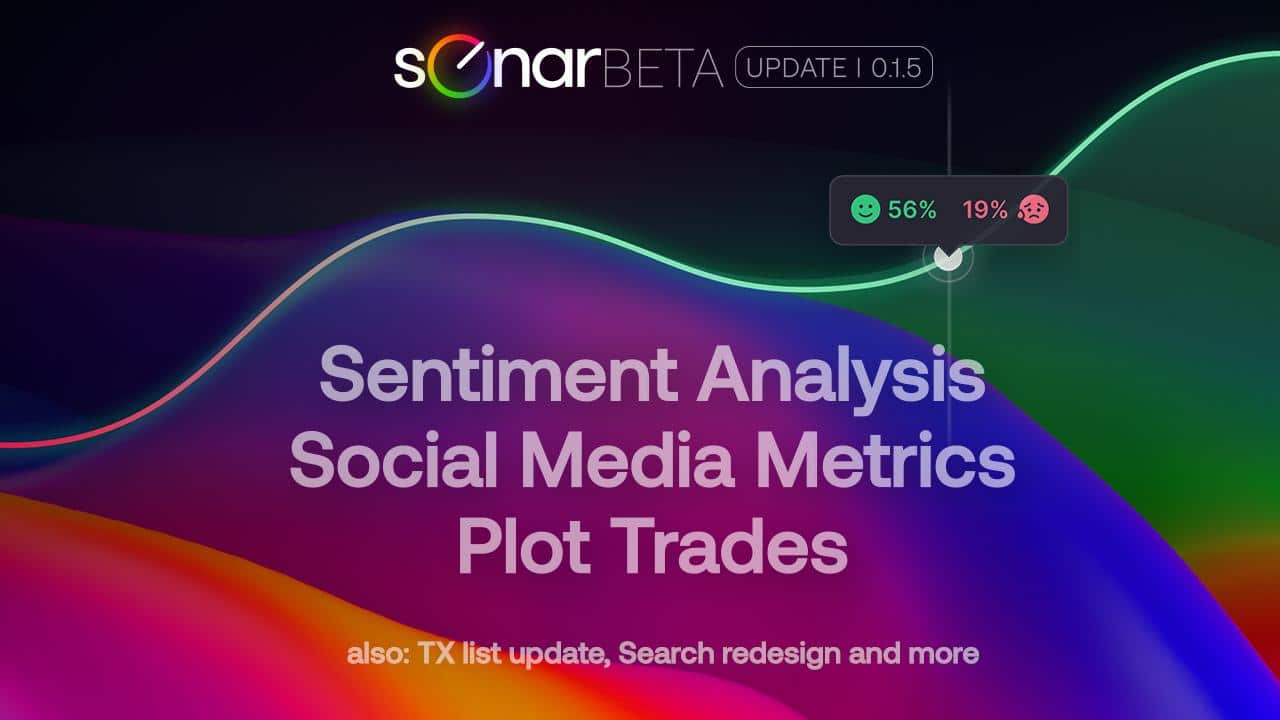 Sonar Announces The Launch Of Social Sentiment AI Analysis