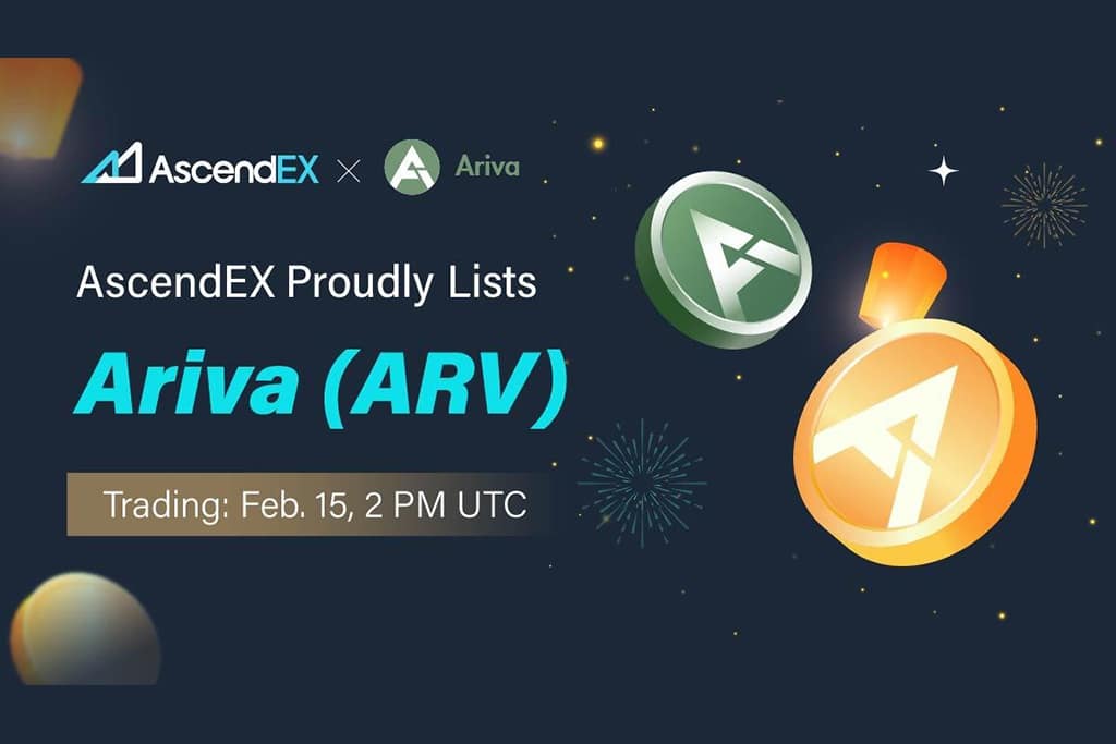  AscendEX Lists Ariva, ARV
