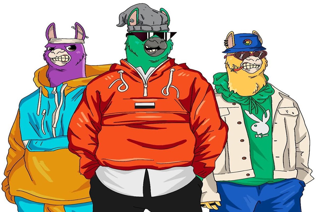 The Funky Llamas: A Collection of 9,999 Unique Art Pieces Secured as NFTs on the Ethereum Blockchain