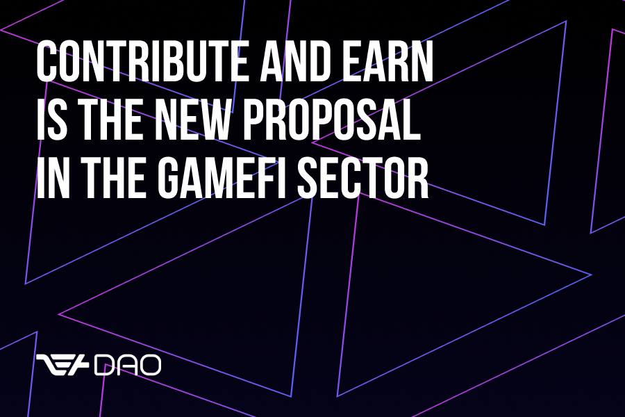 Contribute and Earn Is the New Incentive in the GameFi Sector