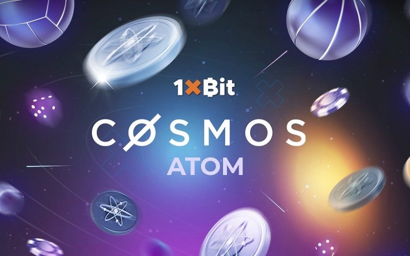 Proof-of-Stake-powered Cryptocurrency COSMOS Launches on 1xBit