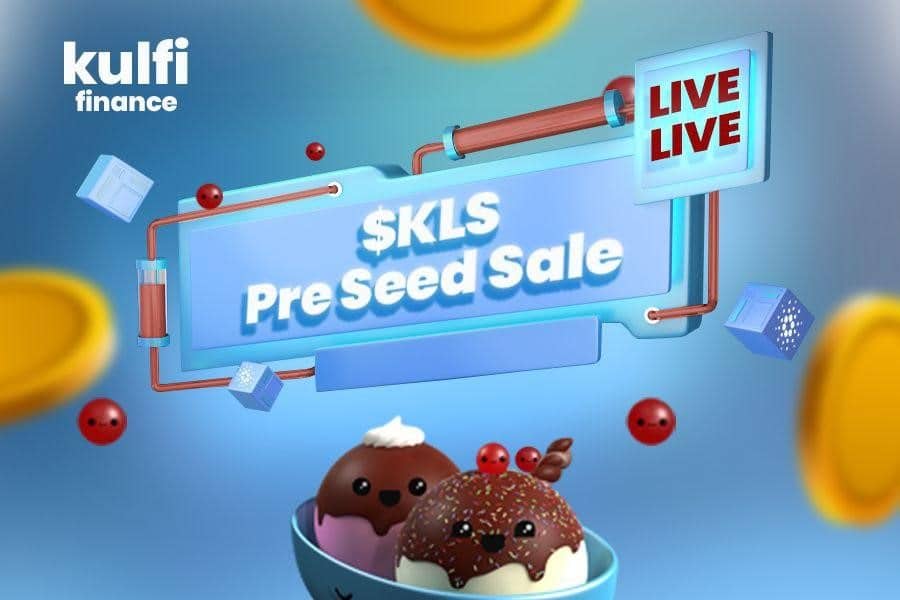 Kulfi Finance Announce KLS Token Pre Seed Sale on Cardano, Aims to Explode Over 10X on Public Sale