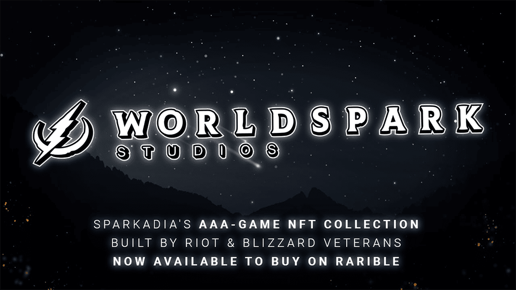 Sparkadia’s AAA-Game NFT Collection Built by Riot & Blizzard Veterans Now Available to Buy on Rarible