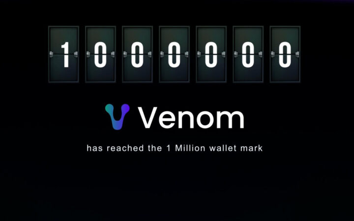 Venom Blockchain Surpasses One Million Registered Wallets in Record Time