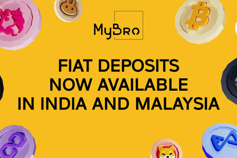 Crypto Leverage Trading Platform MyBro Enables Fiat Deposits for Clients from India and Malaysia