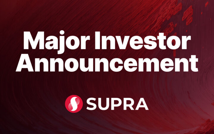 Supra Completes over $24m in Early Stage Funding to Date