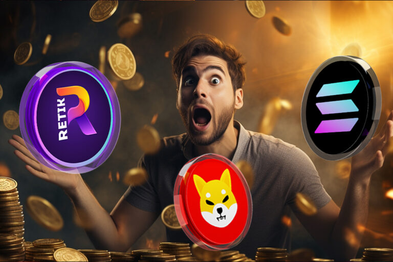 3 Tokens That Will Surprise the Market by Giving 10x Returns in 2023: Shiba Inu (SHIB), Retik Finance (RETIK), and Solana (SOL)
