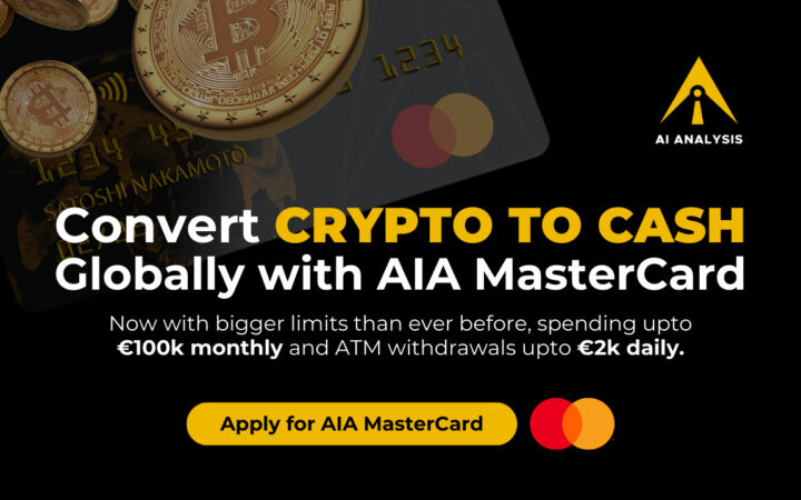 AI Analysis Launches the AIA Mastercard – the Future of Crypto-Fiat Transactions
