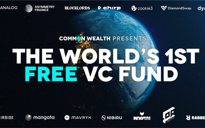 Common Wealth Announces the Launch of the World’s First Free VC Fund