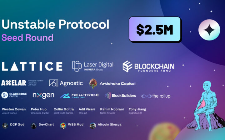 DeFi Protocol Unstable Raises $2.5M to Drive LRTfi Sector Forward