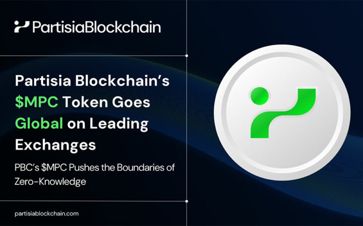Partisia Blockchain’s $MPC Token Heads to Top-Tier Exchanges