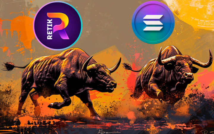 Solana (SOL) and Retik Finance (RETIK) Defy Bears; Two Coins to Lead the 2024 Bull Run According to Top Analyst
