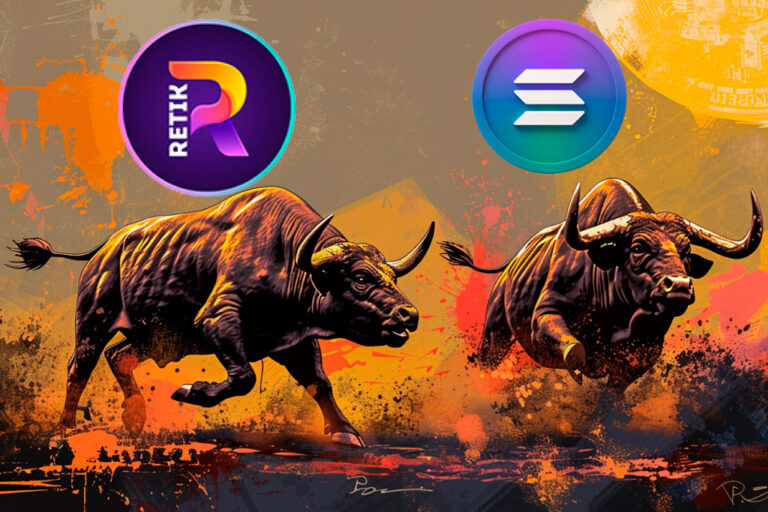 Solana (SOL) and Retik Finance (RETIK) Defy Bears; Two Coins to Lead the 2024 Bull Run According to Top Analyst