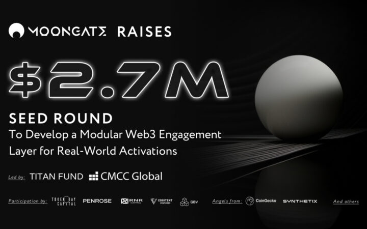Moongate Raises $2.7M Seed Round to Develop a Modular Web3 Engagement Layer for Real-World Activations