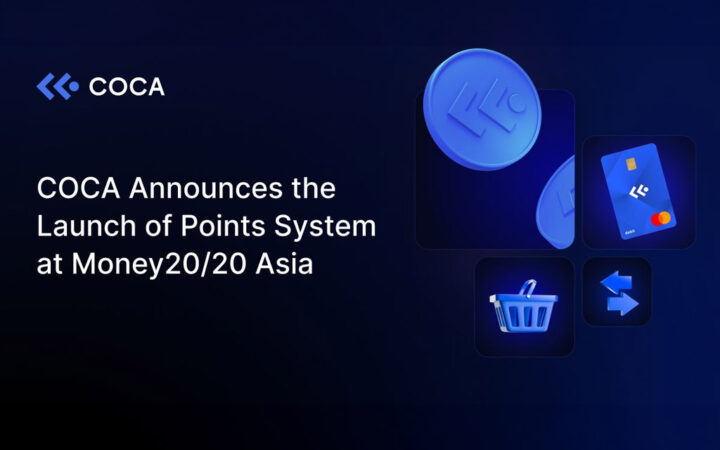 COCA Announces the Launch of Points System at Money20/20 Asia