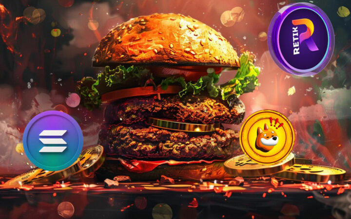 3 Cryptos Cheaper Than a Burger Ready for a Massive Pump in 2024: Bonk (BONK), Retik Finance (RETIK), and Solana (SOL)