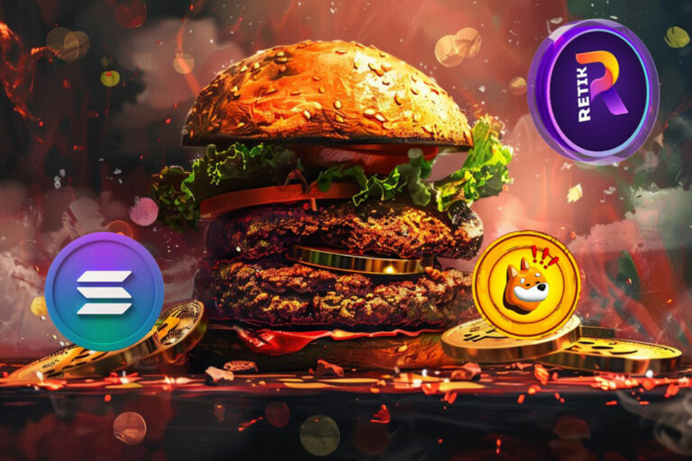 3 Cryptos Cheaper Than a Burger Ready for a Massive Pump in 2024: Bonk (BONK), Retik Finance (RETIK), and Solana (SOL)