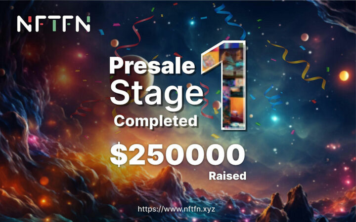 NFTFN Smashes First Presale Round of $250,000 in No Time, Defying Crypto Gravity