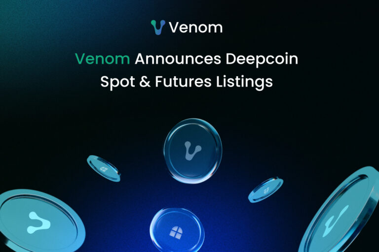 Venom Announces Deepcoin Spot & Futures Listings