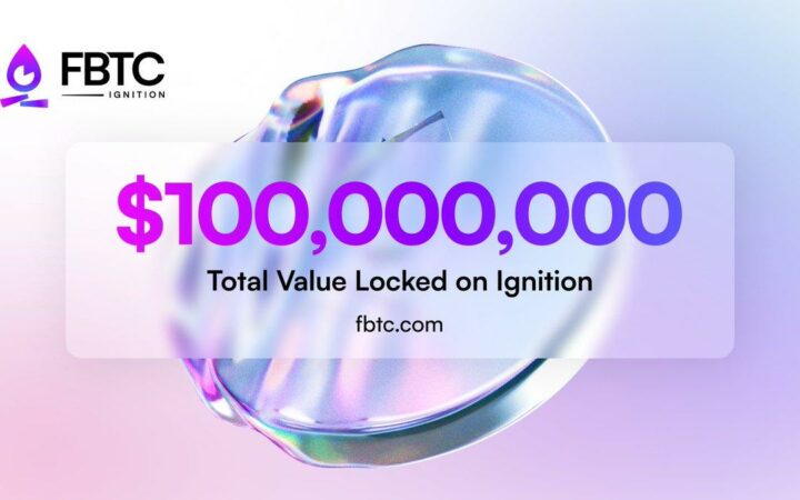 Omnichain BTC Asset FBTC Crosses $100M in TVL, Ignition Unveils “Sparkle” Campaign”
