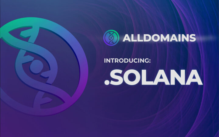 AllDomains Launches .solana TLD, Offering 50% Revenue Sharing with the Solana Community