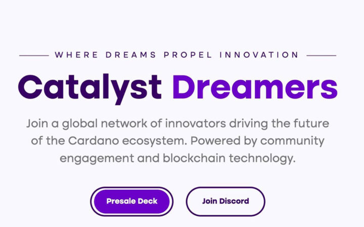 Catalyst Dreamers Launches $DRMRS Token Presale: Poised to Catapult Cardano’s Growth