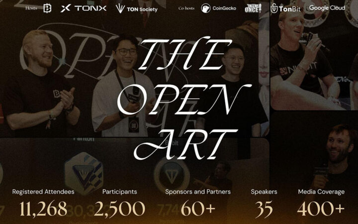 The Open Art by Blum, TONX, and TON Society Draws 11,280+ Registered Attendees, Becoming the Largest Event of Token2049 Week