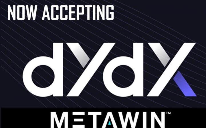 MetaWin Integrates $DYDX, Launches New Prize Draw with 5,000 DYDX Tokens for Eligible Participants