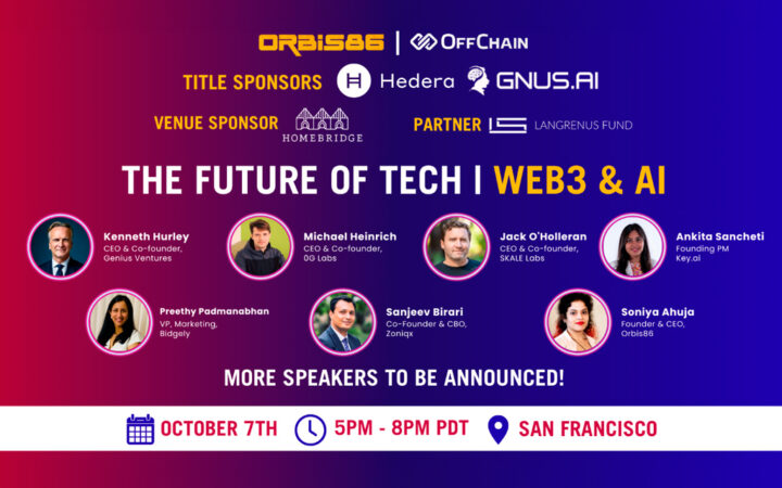 Orbis86 Presents ‘The Future of Tech – Web3 x AI’