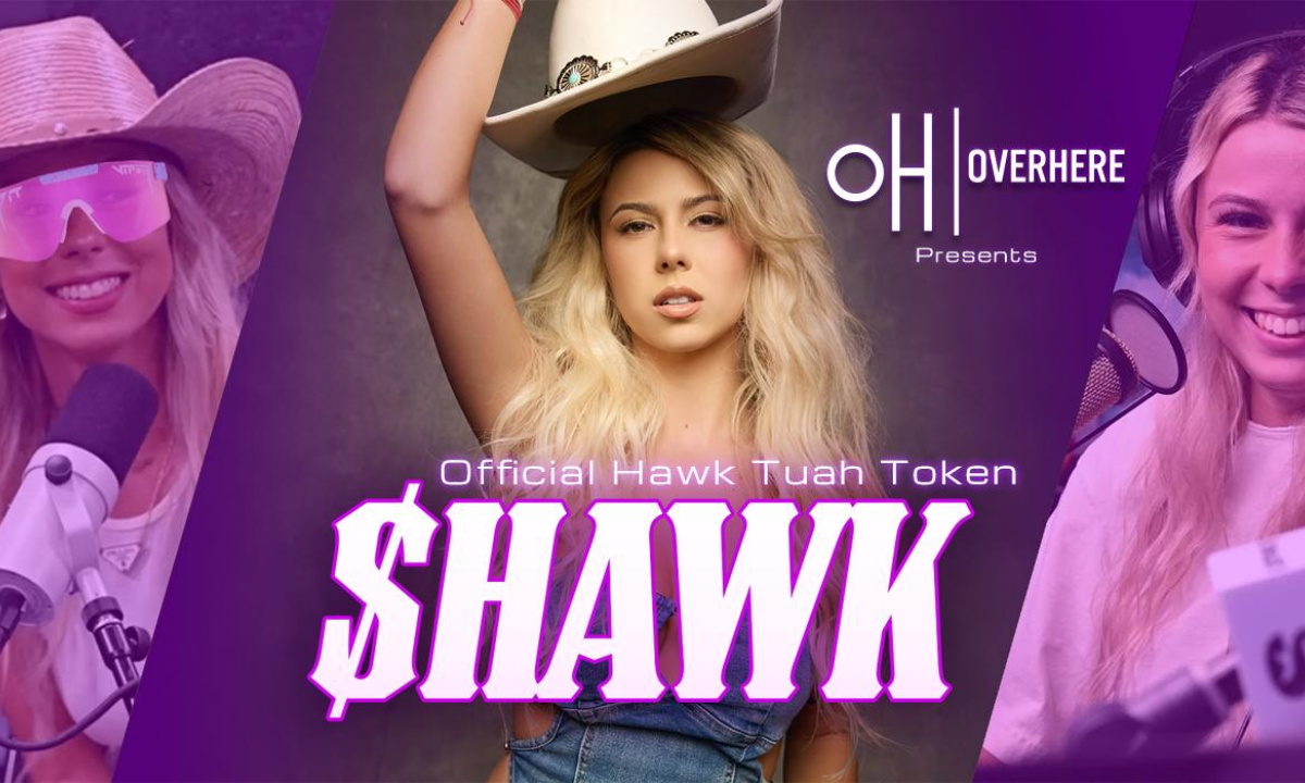 Web3 Launchpad & Platform overHere Launches $HAWK – Haliey Welch’s Official ‘Hawk Tuah’ Memecoin