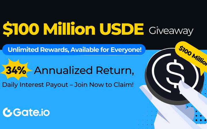Gate.io Launches USDE Financial Products with Annualized Returns of Up to 54%, Ushering in a High-Return Era for Stablecoin Investments