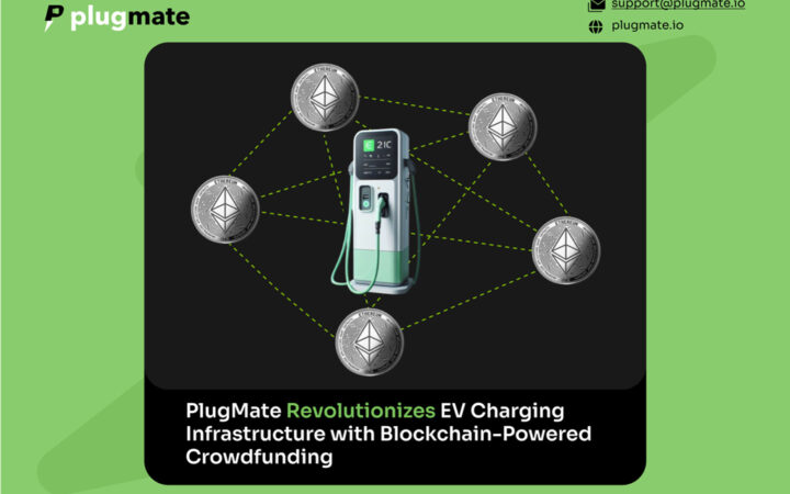PlugMate Revolutionizes EV Charging Infrastructure with Blockchain-Powered Crowdfunding