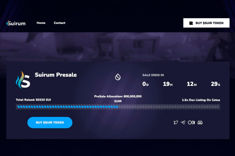 Suirum, The First SUI Memecoin Presale Raises Over 50,000 $SUI, Set To List On Cetus Protocol