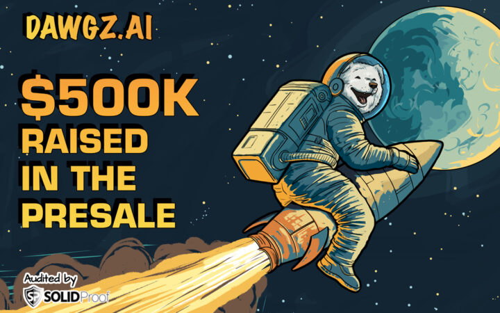 Dawgz AI Crosses $500,000 in Presale: A New AI-Powered Meme Coin for Crypto Enthusiasts