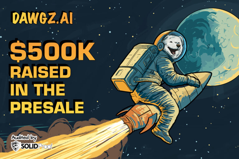 Dawgz AI Crosses $500,000 in Presale: A New AI-Powered Meme Coin for Crypto Enthusiasts