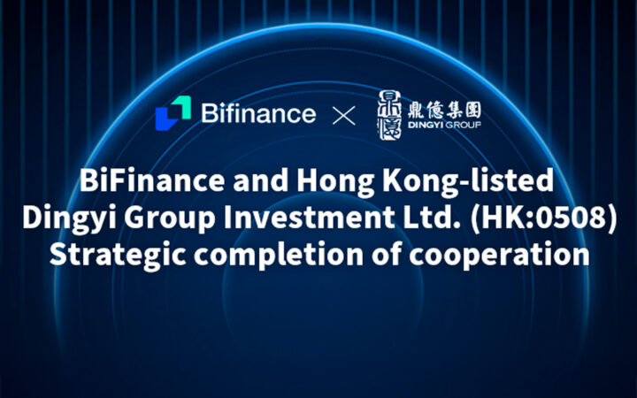 Accelerate RWA & Digital Asset Growth: BiFinance Strategic Partnership with Dingyi Group (HK:0508)