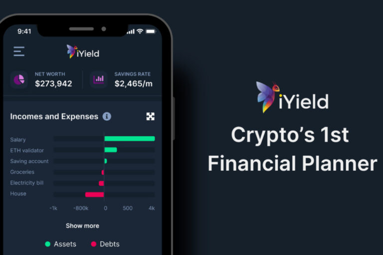 iYield Launches Crypto’s 1st Financial Planning Tool
