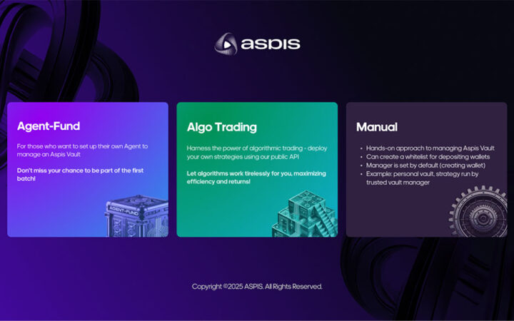 Aspis Launches to Transform DeFAI with Advanced Trading Agents