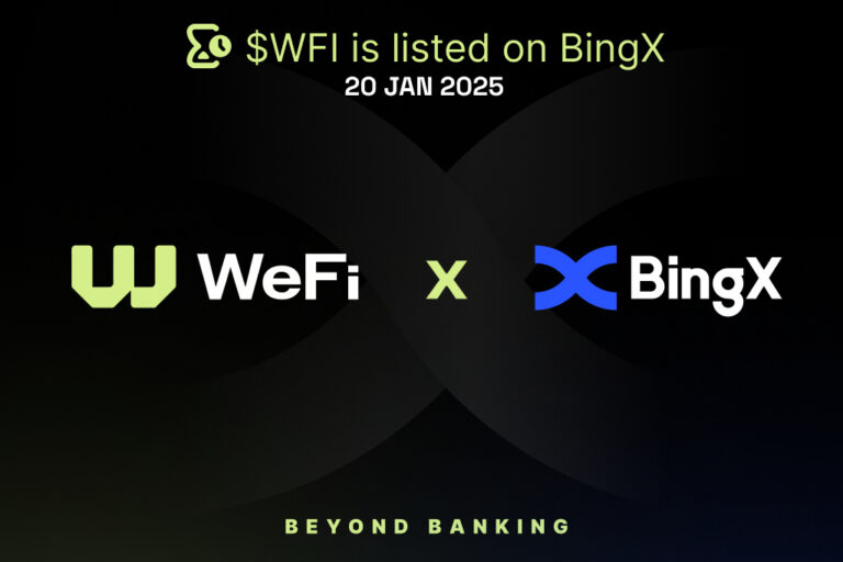 WeFi Expands Global Reach with WFI Token Listing on BingX