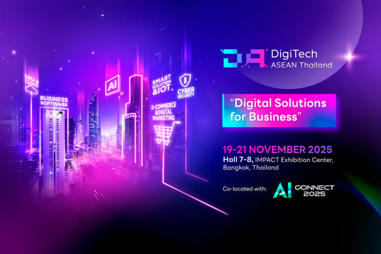 DigiTech ASEAN Thailand Returns this November as Demands for Digital and AI-Driven Solutions Grow