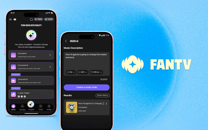 FanTV, #1 AI Project on Sui, Secures $3M to Transform Next-gen Content Creation with AI Agents